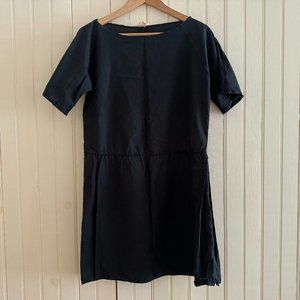 girl. by Band of Outsiders Black Cotton Mini Dress. Size 1 or Small